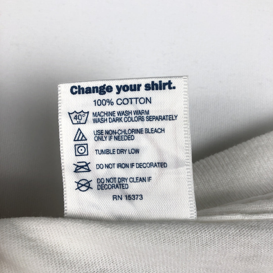 Delta PRO WEIGHT Long-Sleeve T-Shirt (Men's XL equivalent) cotton white type Vintage Second Hand
