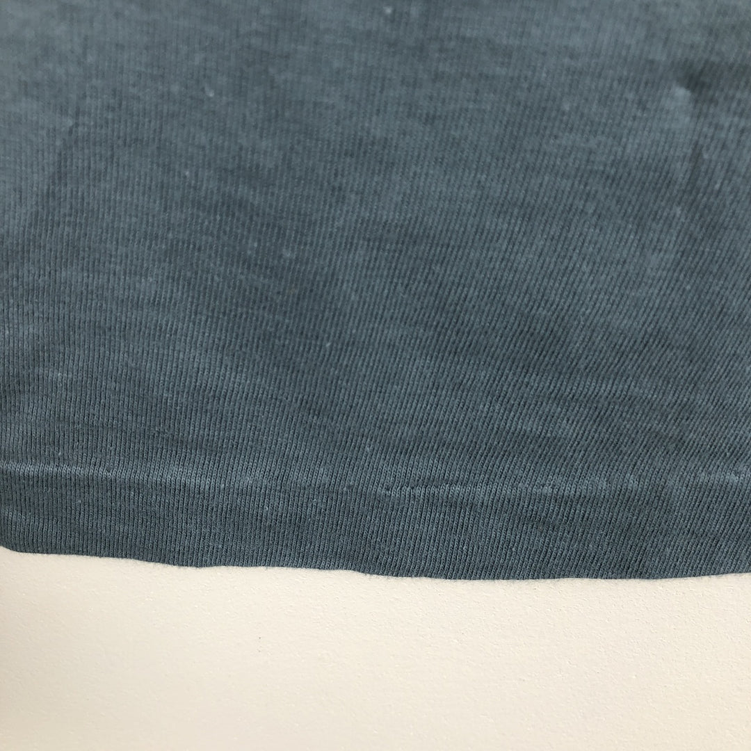 Nutex Long-Sleeve T-Shirt, Men's Size L (Equivalent), Vintage cotton Mint green Vintage Second Hand