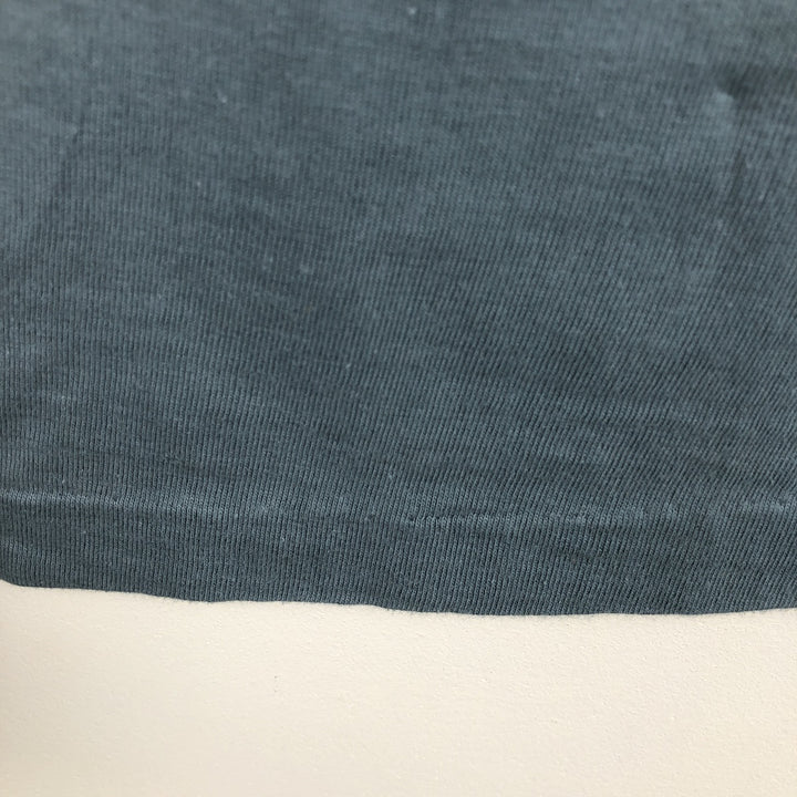 Nutex Long-Sleeve T-Shirt, Men's Size L (Equivalent), Vintage cotton Mint green Vintage Second Hand