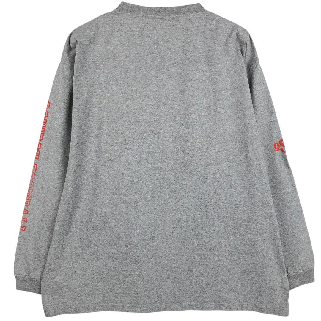 UAS Long-Sleeve T-Shirt, Made in USA, Men's XL Equivalent cotton gray type Vintage Second Hand