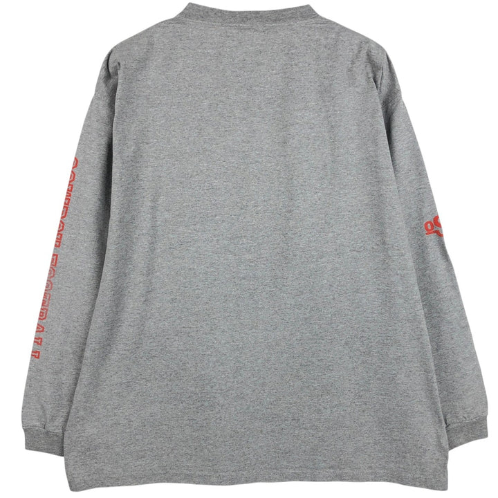 UAS Long-Sleeve T-Shirt, Made in USA, Men's XL Equivalent cotton gray type Vintage Second Hand