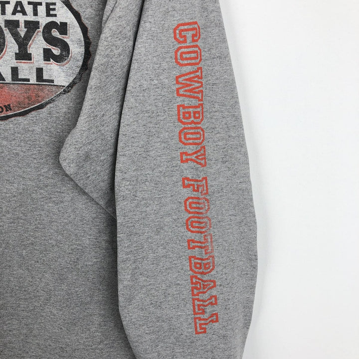 UAS Long-Sleeve T-Shirt, Made in USA, Men's XL Equivalent cotton gray type Vintage Second Hand