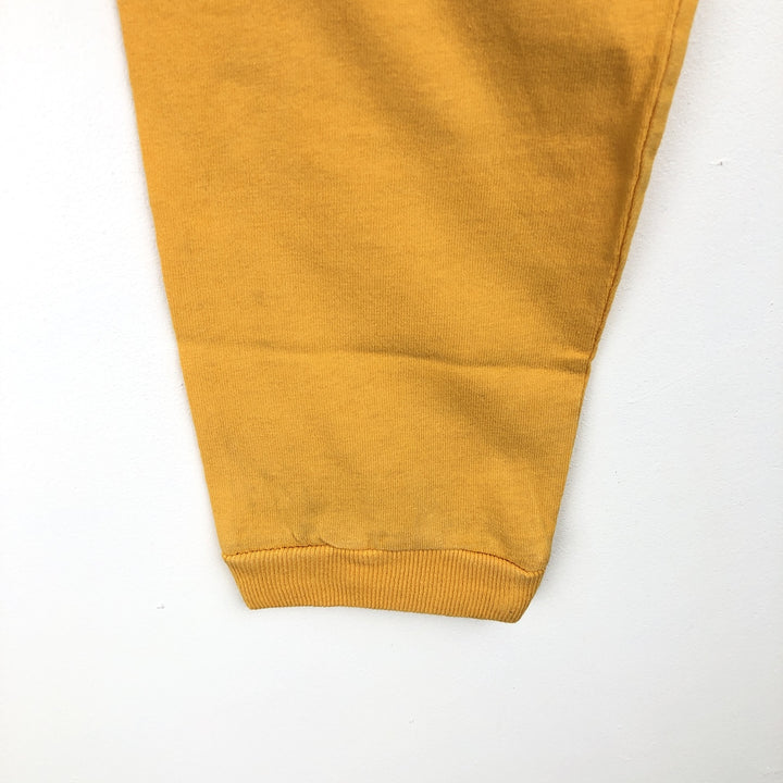 2000'S Split Long-Sleeve T-Shirt, Made in USA, Men's Size M (approx.) cotton Charcoal Vintage Second Hand