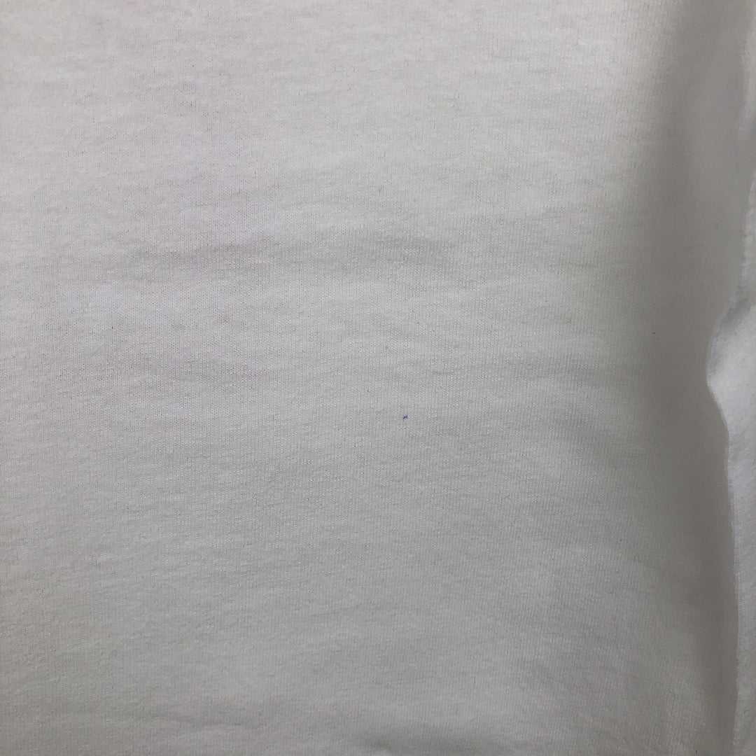 BUDWEISER Long-Sleeve T-Shirt (Men's Size L) unclear white type Vintage Second Hand