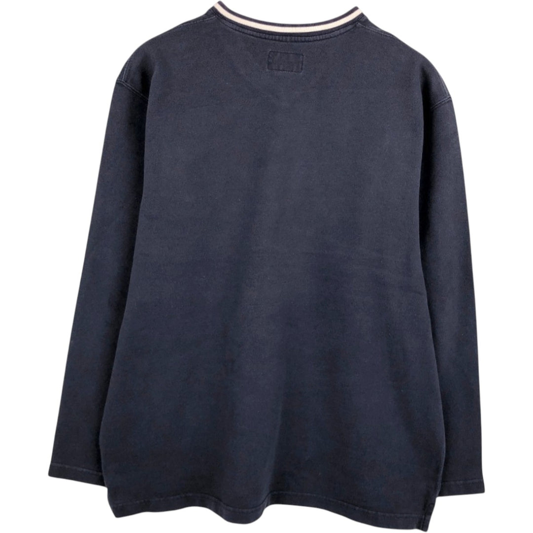 Abercrombie & Fitch Long-Sleeve T-Shirt (Men's XL equivalent) cotton Charcoal Vintage Second Hand