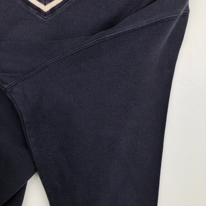 Abercrombie & Fitch Long-Sleeve T-Shirt (Men's XL equivalent) cotton Charcoal Vintage Second Hand