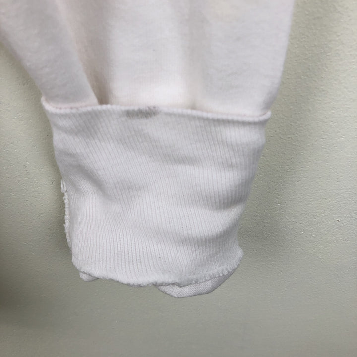 90'S Fruit of the Loom Long-Sleeve T-Shirt, Made in USA, Men's XXL equivalent, Vintage cotton white type Vintage Second Hand