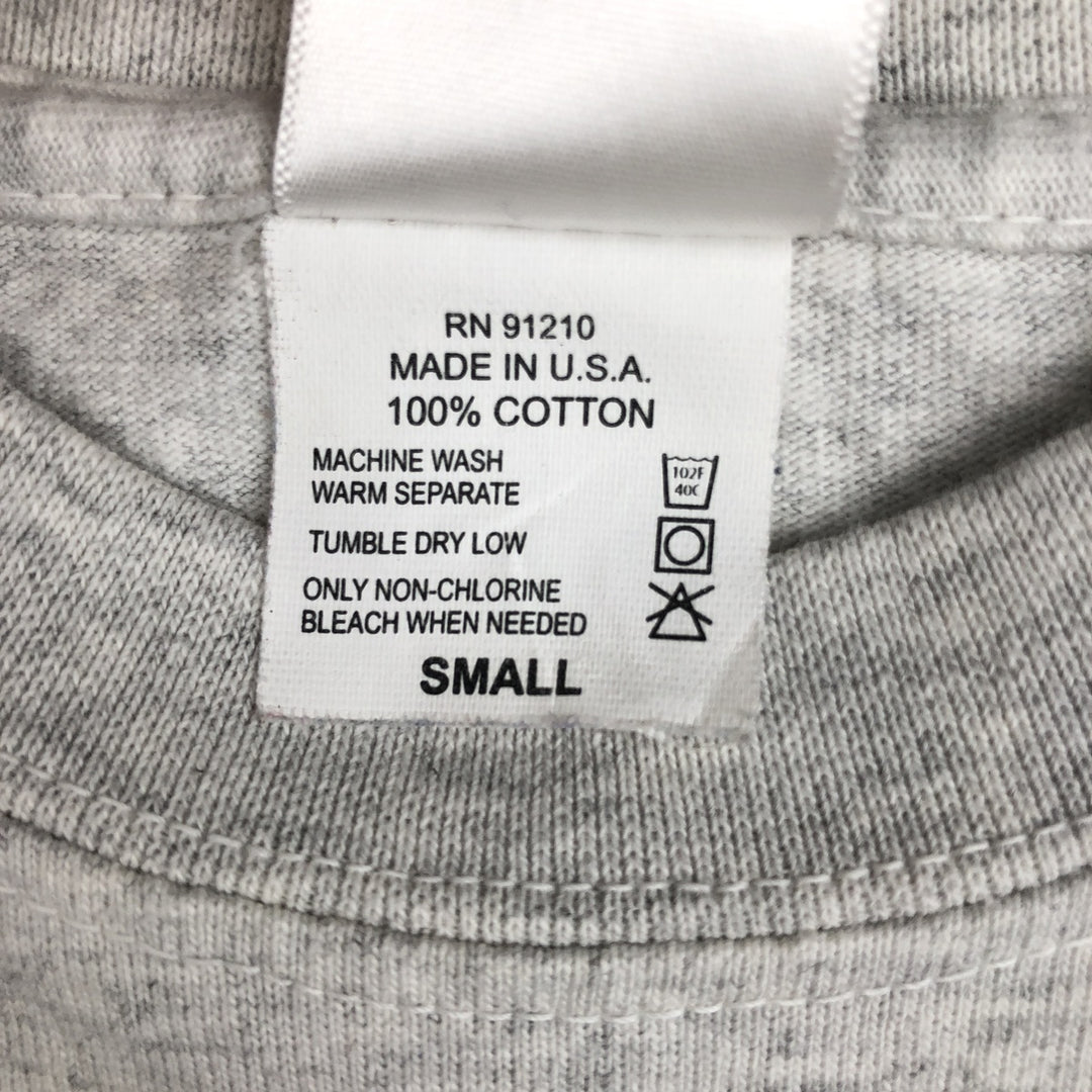 90'S Camber Long-Sleeve T-Shirt, Made in USA, Men's Size S (Equivalent), Vintage cotton pale white type Vintage Second Hand