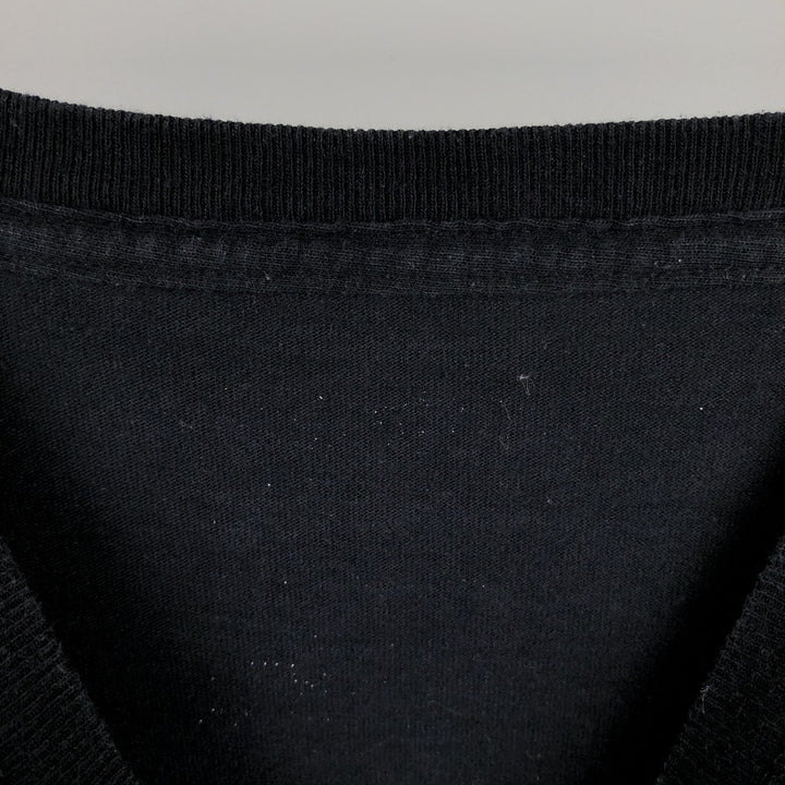 Britney Spears Long-Sleeve T-Shirt (Men's Size L) unclear black type Vintage Second Hand