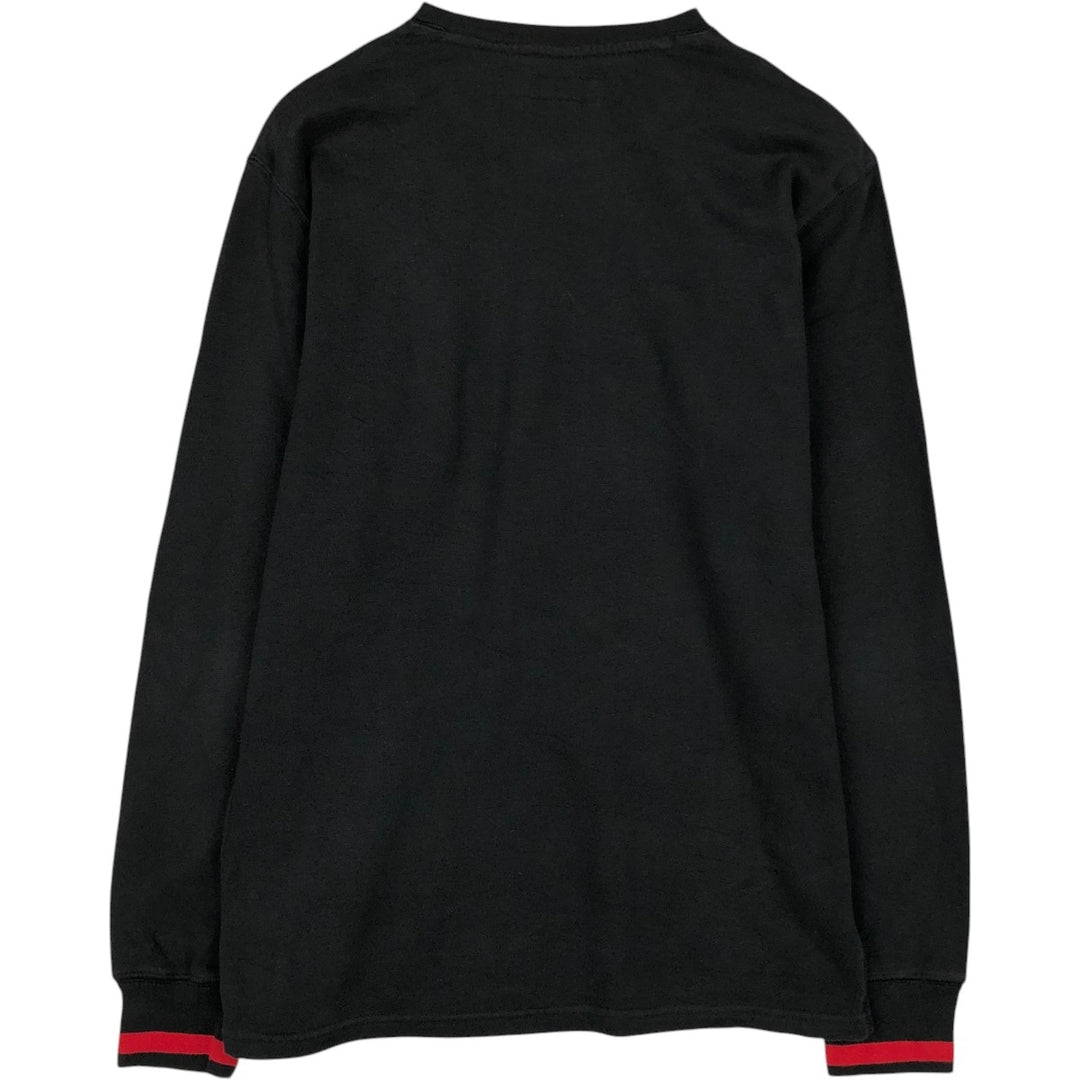 Ralph Lauren POLO RALPH LAUREN Logo sweatshirt, sweatshirt, men's size M cotton black type Vintage Second Hand