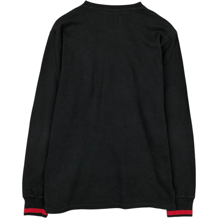 Ralph Lauren POLO RALPH LAUREN Logo sweatshirt, sweatshirt, men's size M cotton black type Vintage Second Hand