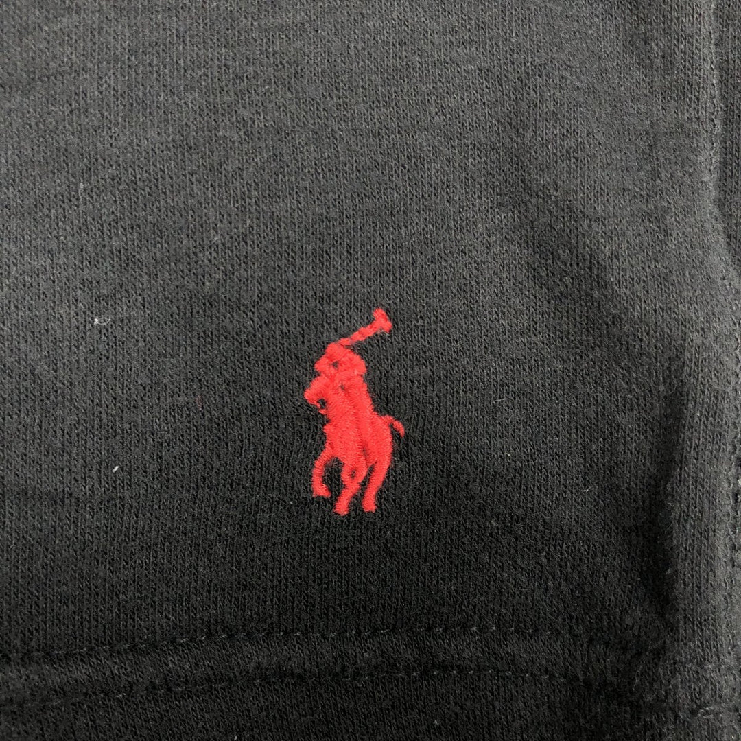Ralph Lauren POLO RALPH LAUREN Logo sweatshirt, sweatshirt, men's size M cotton black type Vintage Second Hand