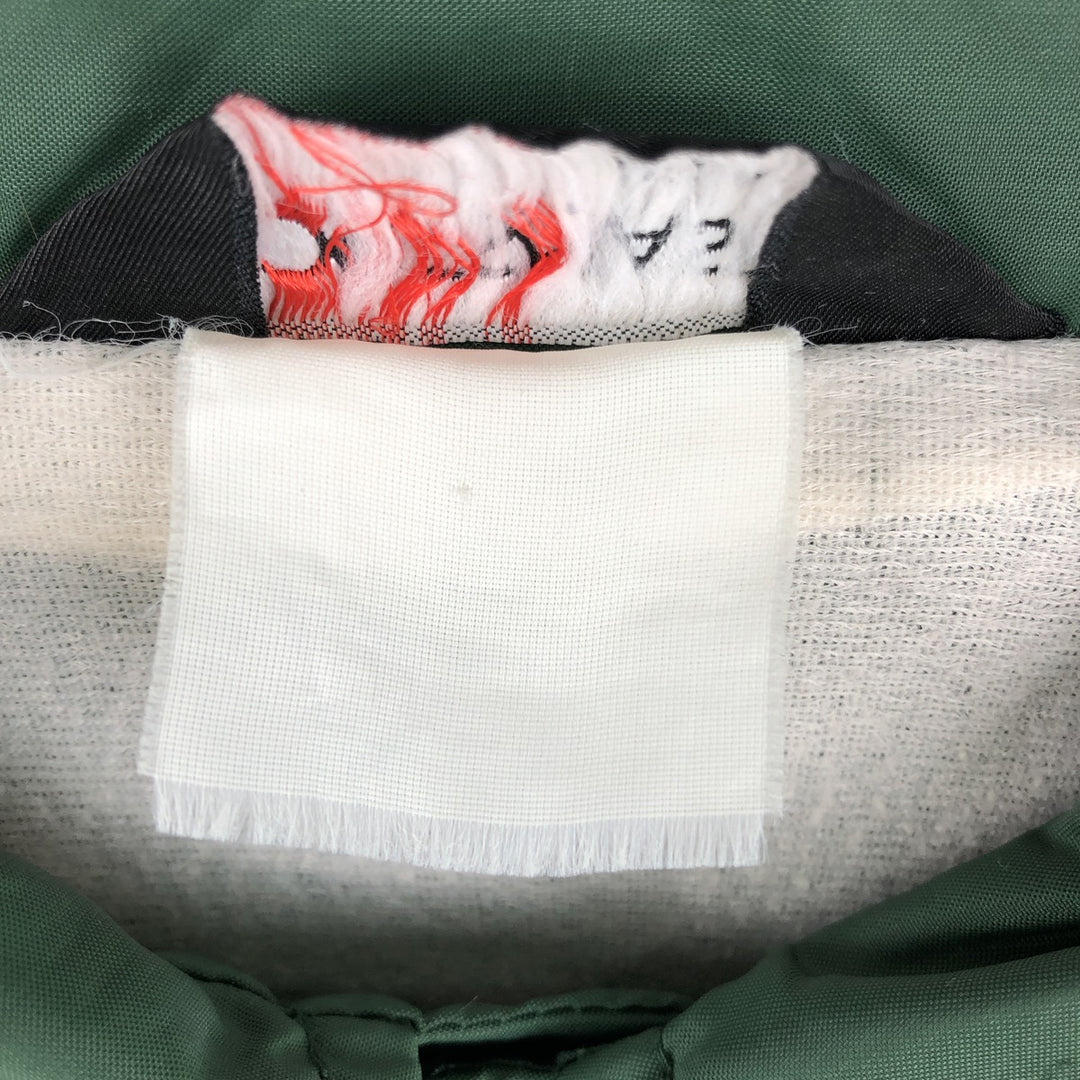 80s-90'S Sportsmaster Coach Jacket, Made in USA, Men's XL equivalent, Vintage unclear green type Vintage Second Hand