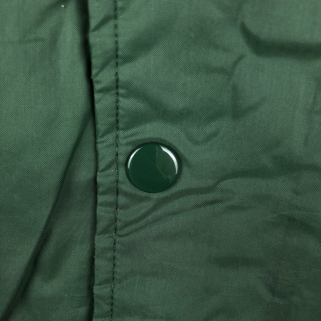 80s-90'S Sportsmaster Coach Jacket, Made in USA, Men's XL equivalent, Vintage unclear green type Vintage Second Hand