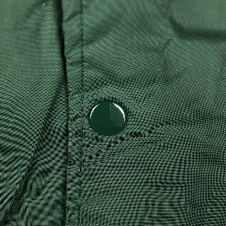 80s-90'S Sportsmaster Coach Jacket, Made in USA, Men's XL equivalent, Vintage unclear green type Vintage Second Hand