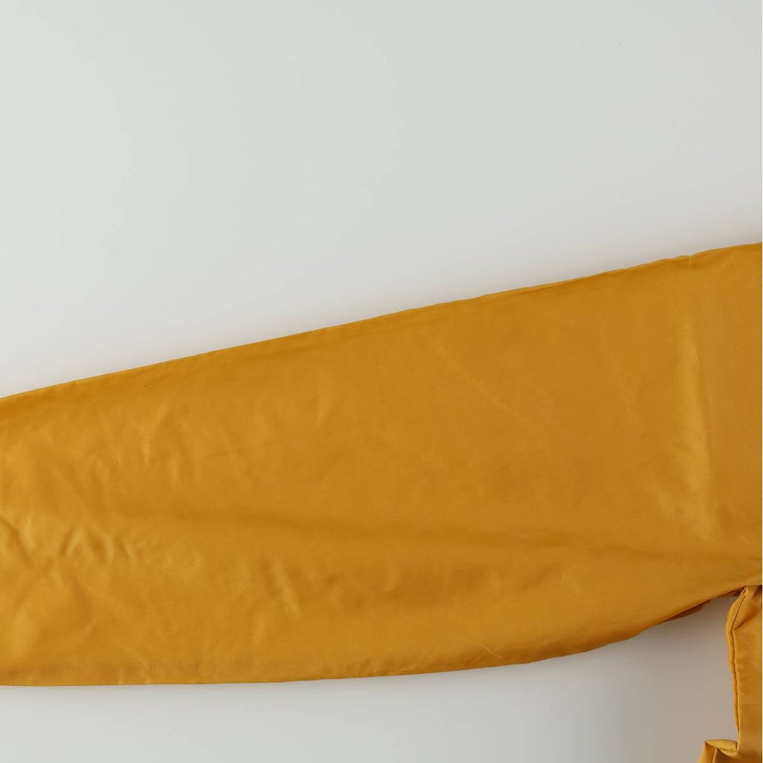 1960s-1970'S Coach Jacket, Made in USA, Men's Size L (approx.), Vintage Nylon yellow type Vintage Second Hand