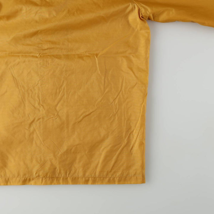 1960s-1970'S Coach Jacket, Made in USA, Men's Size L (approx.), Vintage Nylon yellow type Vintage Second Hand
