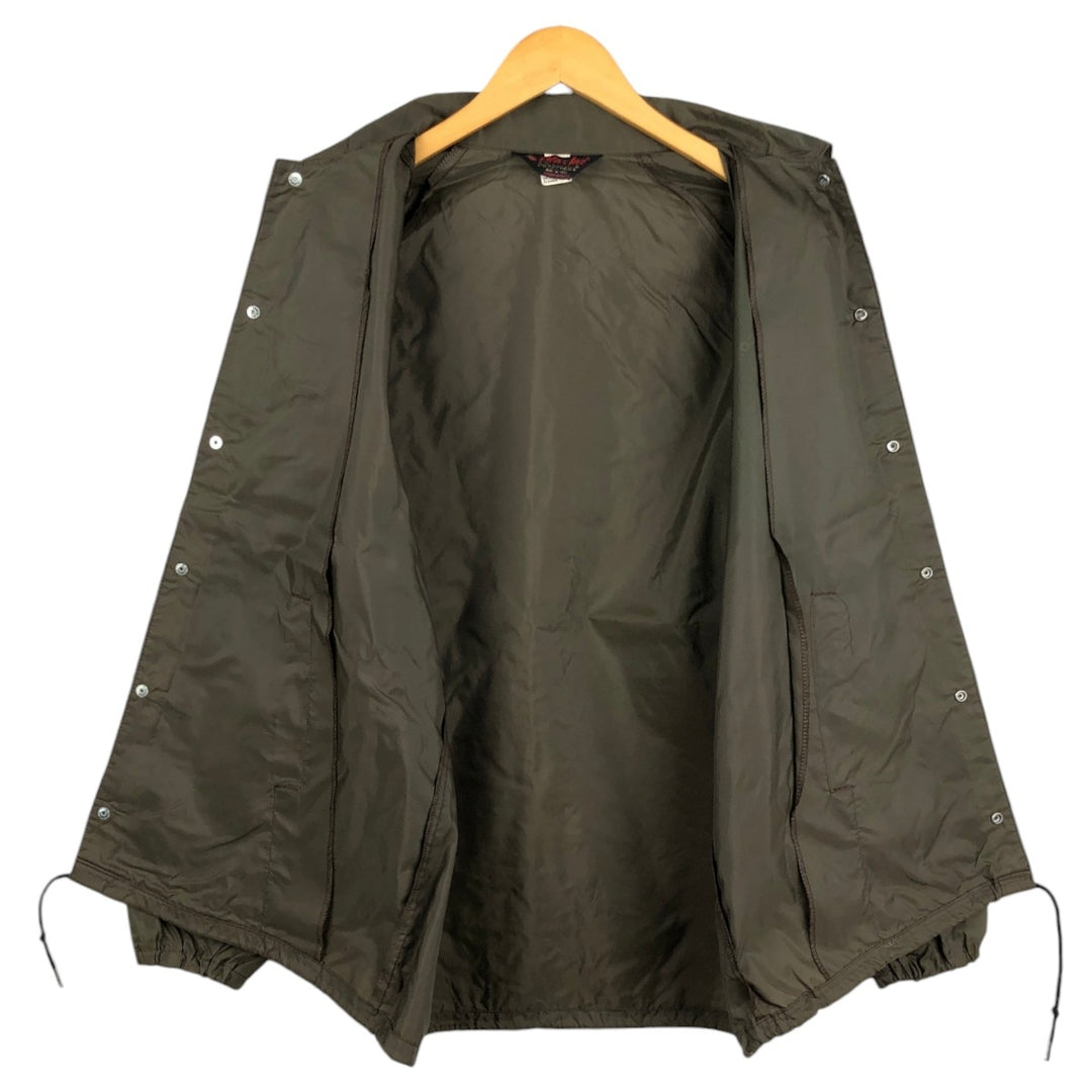 80s-90'S Dunbrooke Pla-Jac Coach Jacket, Made in USA, Men's Size L (approx.), Vintage unclear Khaki type Vintage Second Hand