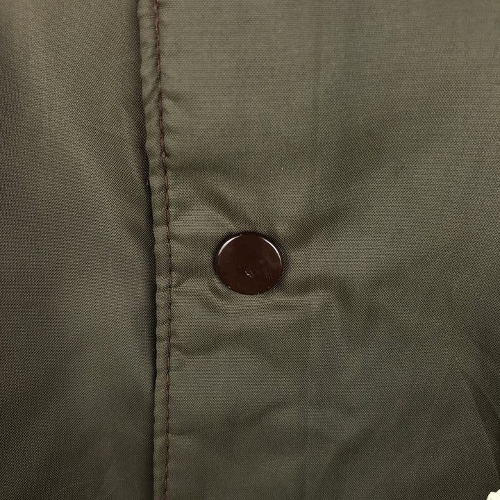 80s-90'S Dunbrooke Pla-Jac Coach Jacket, Made in USA, Men's Size L (approx.), Vintage unclear Khaki type Vintage Second Hand