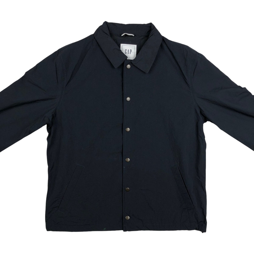 GAP Coach Jacket, Men's Size L (approx.) Recycled nylon navy blue type Vintage Second Hand