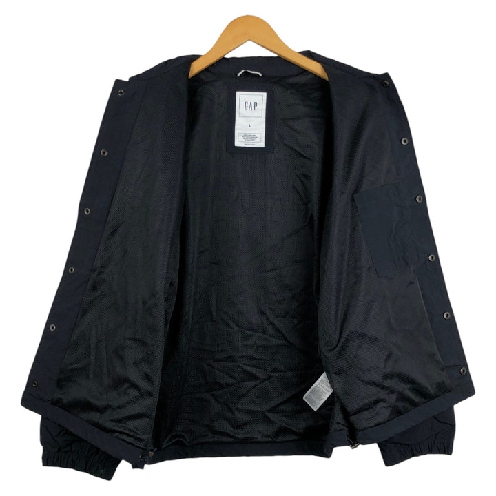 GAP Coach Jacket, Men's Size L (approx.) Recycled nylon navy blue type Vintage Second Hand