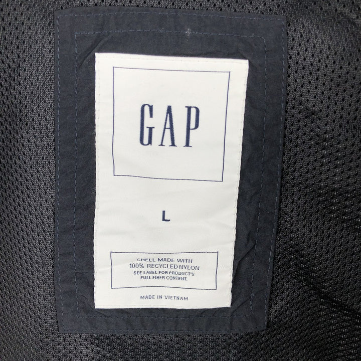 GAP Coach Jacket, Men's Size L (approx.) Recycled nylon navy blue type Vintage Second Hand