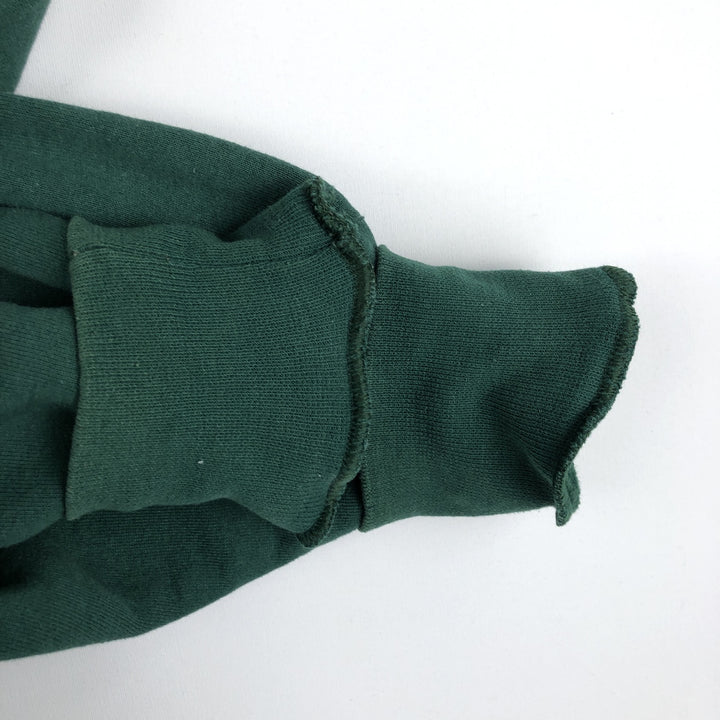 Vintage 90'S Russell full-zip sweatshirt, size XXL, men's cotton green type Vintage Second Hand