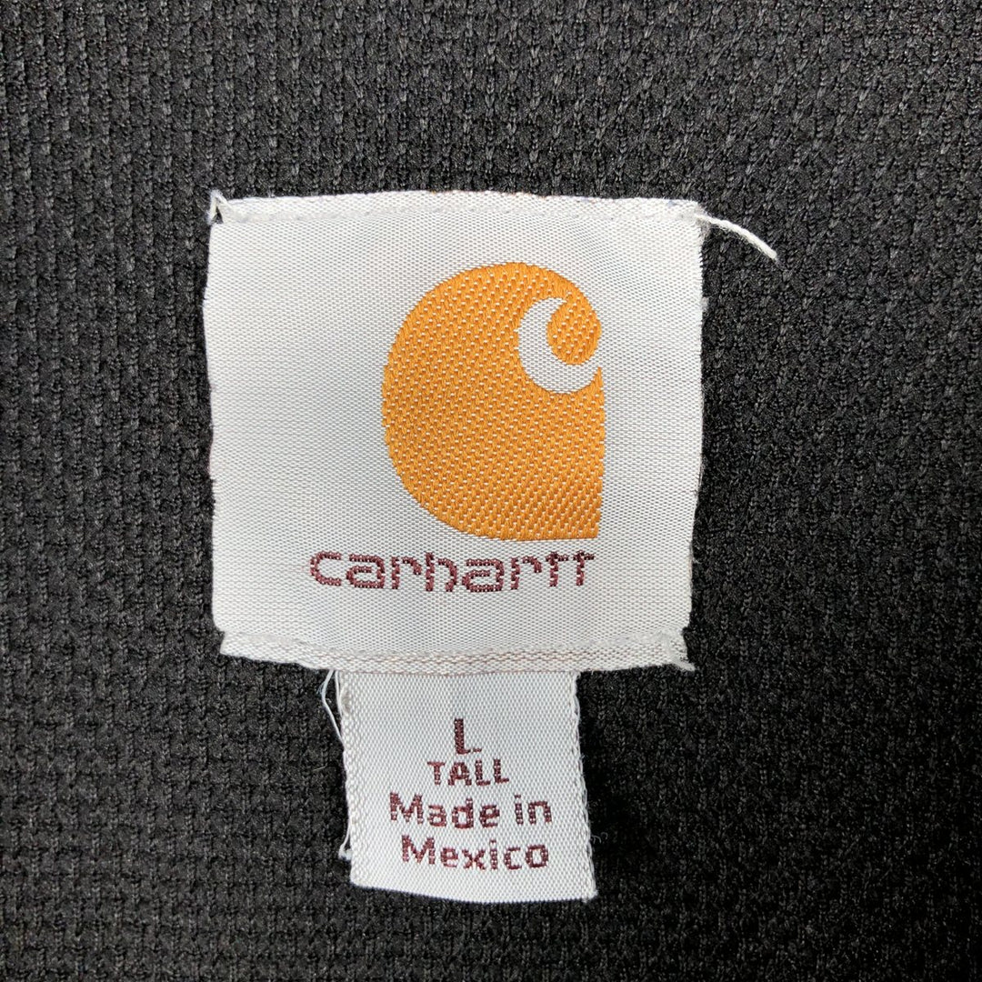 Carhartt Sweat Full Zip Hoodie Men's L size cotton Charcoal Vintage Second Hand