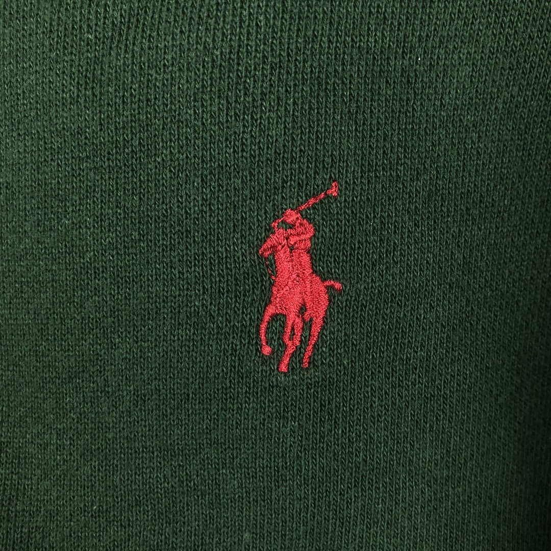 Ralph Lauren POLO by Ralph Lauren Sweat Full Zip Hoodie Men's XL cotton Green type dark green Vintage Second Hand