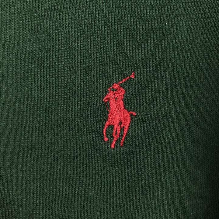 Ralph Lauren POLO by Ralph Lauren Sweat Full Zip Hoodie Men's XL cotton Green type dark green Vintage Second Hand
