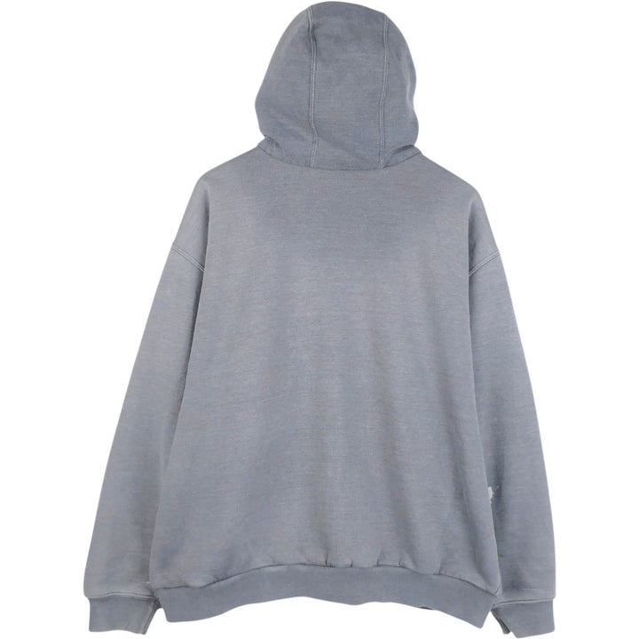 Carhartt Sweat Full Zip Hoodie Men's XL unclear Charcoal Vintage Second Hand