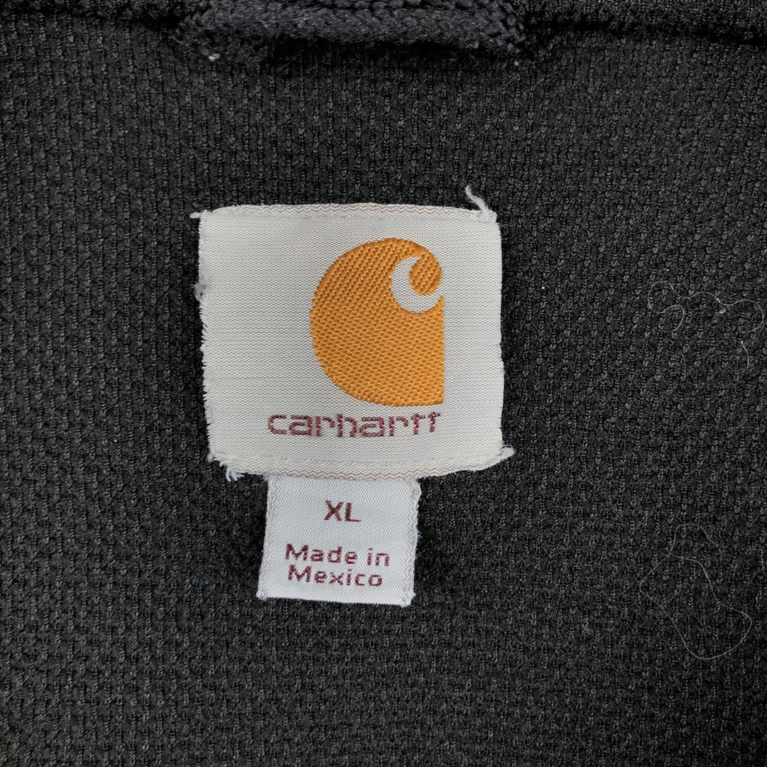 Carhartt Sweat Full Zip Hoodie Men's XL unclear Charcoal Vintage Second Hand