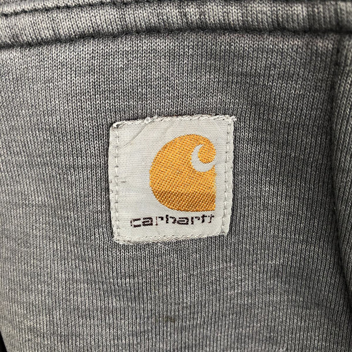 Carhartt Sweat Full Zip Hoodie Men's XL unclear Charcoal Vintage Second Hand