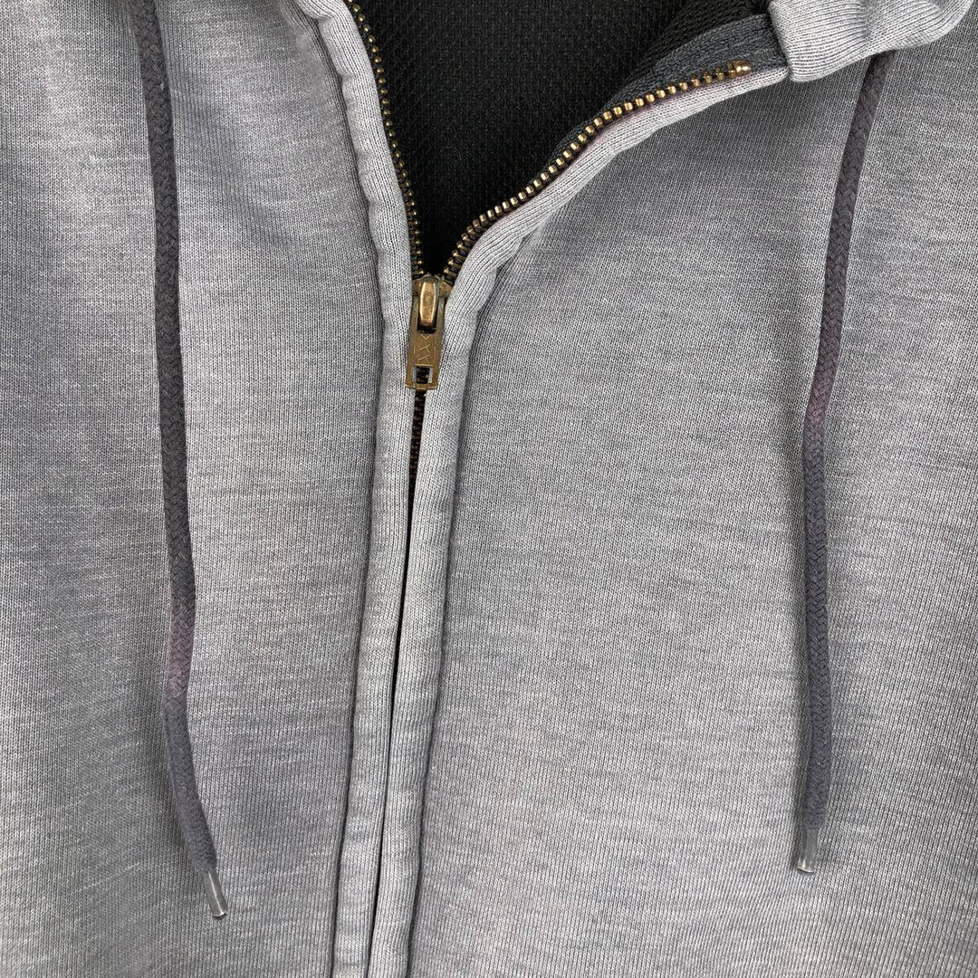 Carhartt Sweat Full Zip Hoodie Men's XL unclear Charcoal Vintage Second Hand