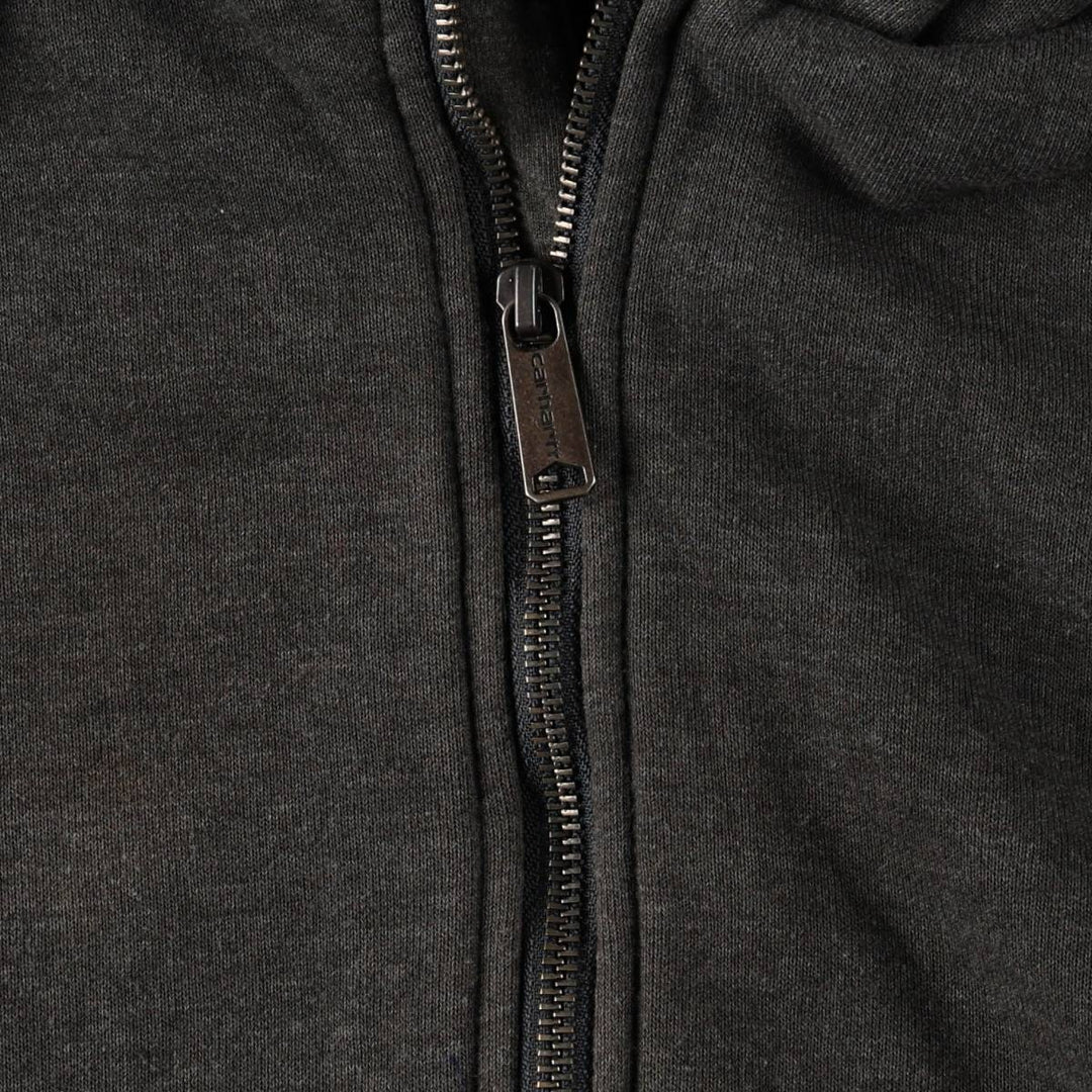 Carhartt Loose Fit Rain Defender Full-Zip Hoodie, Men's Size L cotton gray type Vintage Second Hand
