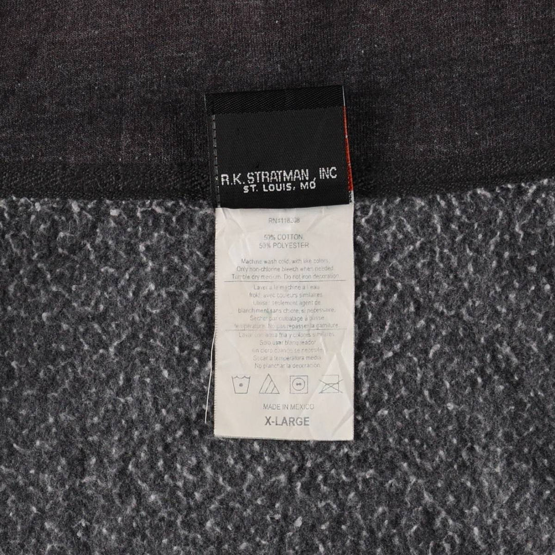 Harley-Davidson Full-Zip Sweatshirt, Men's XL cotton gray type Vintage Second Hand
