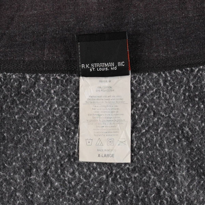 Harley-Davidson Full-Zip Sweatshirt, Men's XL cotton gray type Vintage Second Hand
