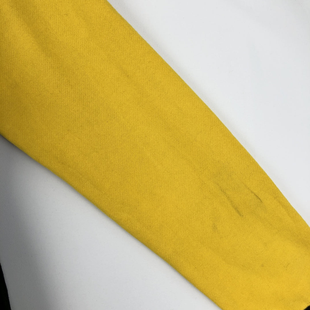 Ralph Lauren POLO by Ralph Lauren Big Pony Full Zip Sweatshirt, Men's L size cotton yellow type Vintage Second Hand