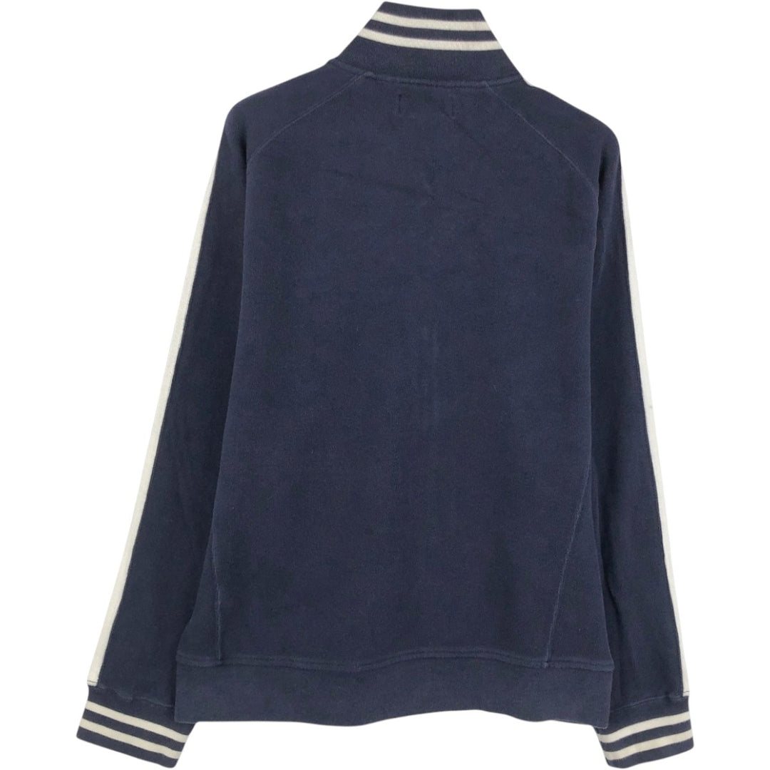 Ralph Lauren POLO by Ralph Lauren full zip sweatshirt, men's size L cotton navy blue type Vintage Second Hand