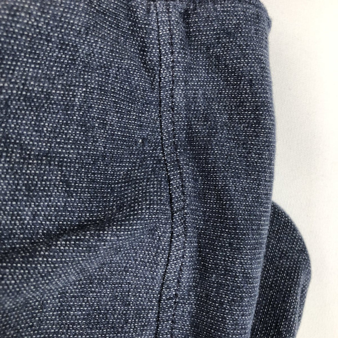 Patagonia Organic Cotton Full-Zip Sweatshirt (Men's XL equivalent) cotton blue type Vintage Second Hand