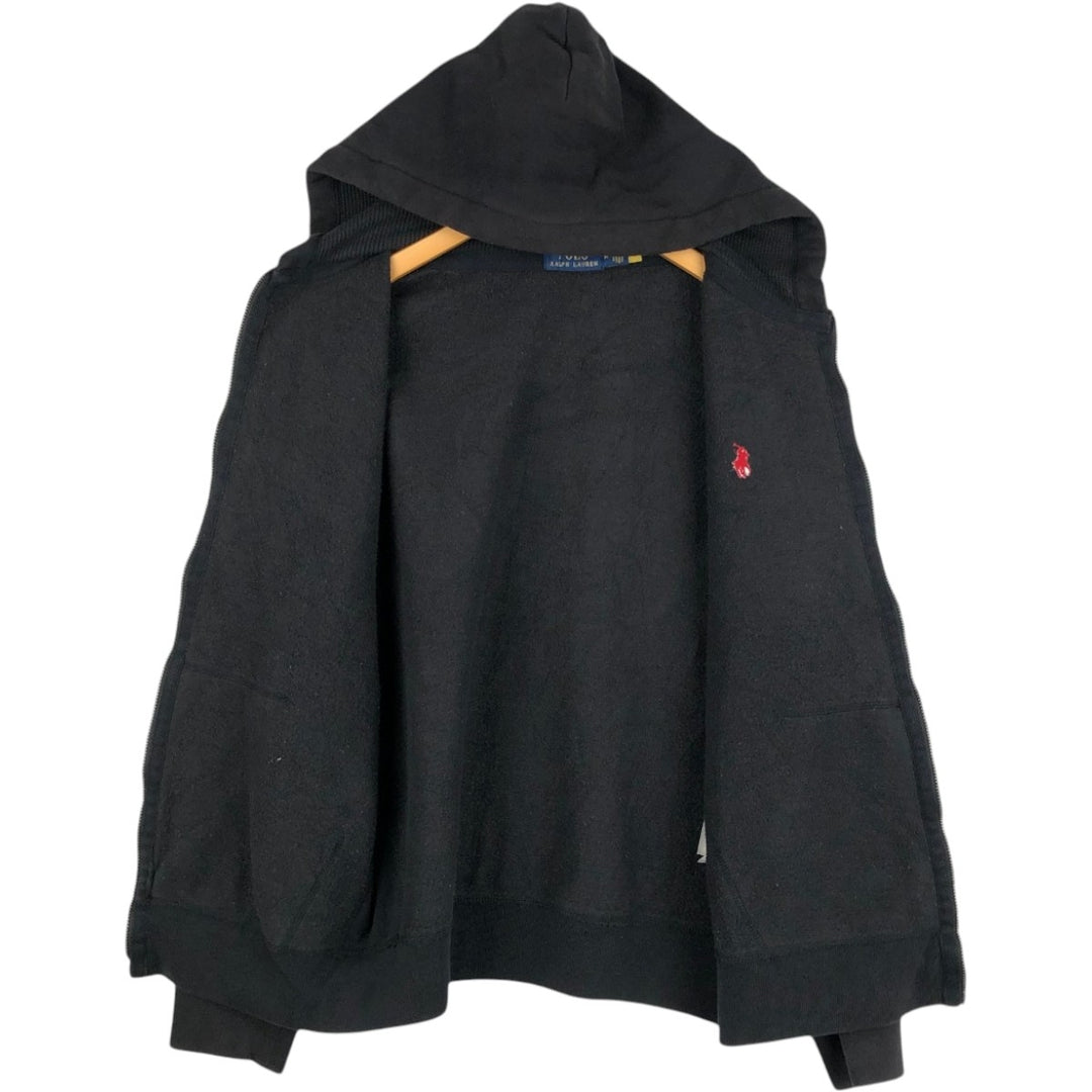 Ralph Lauren POLO RALPH LAUREN Sweat Full Zip Hoodie Men's M cotton black type Vintage Second Hand