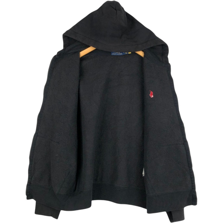 Ralph Lauren POLO RALPH LAUREN Sweat Full Zip Hoodie Men's M cotton black type Vintage Second Hand