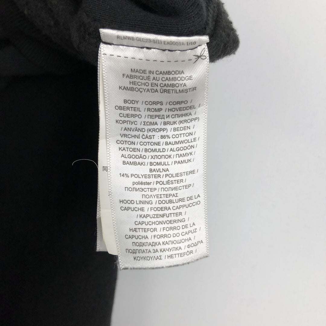 Ralph Lauren POLO RALPH LAUREN Sweat Full Zip Hoodie Men's M cotton black type Vintage Second Hand