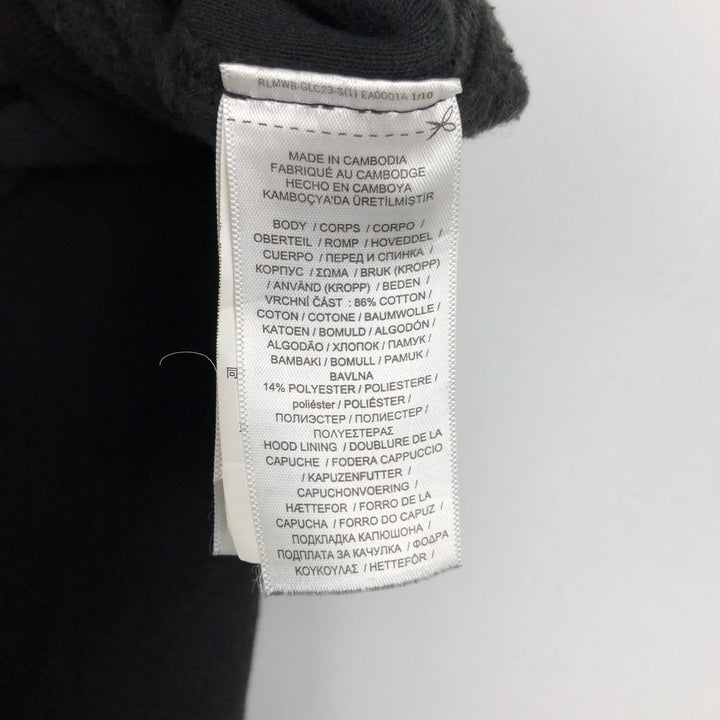 Ralph Lauren POLO RALPH LAUREN Sweat Full Zip Hoodie Men's M cotton black type Vintage Second Hand