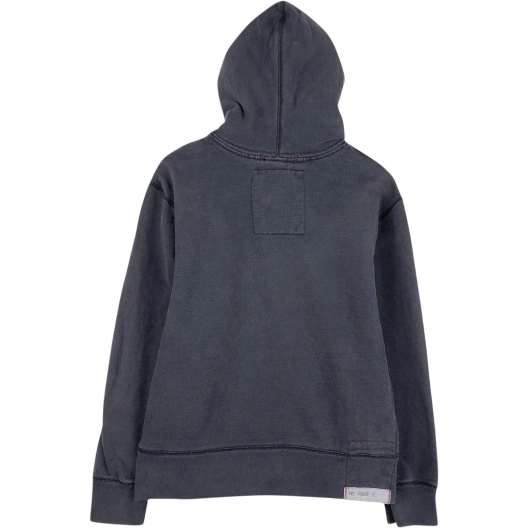 GAP Sweat Full Zip Hoodie, Men's Size M cotton navy blue type Vintage Second Hand