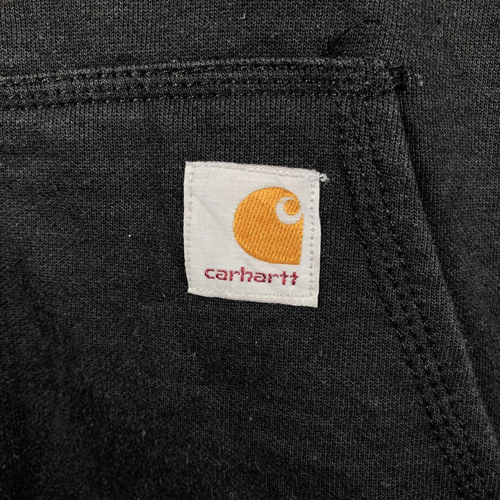 Carhartt Loose Fit Sweat Full Zip Hoodie, Men's XL cotton black type Vintage Second Hand