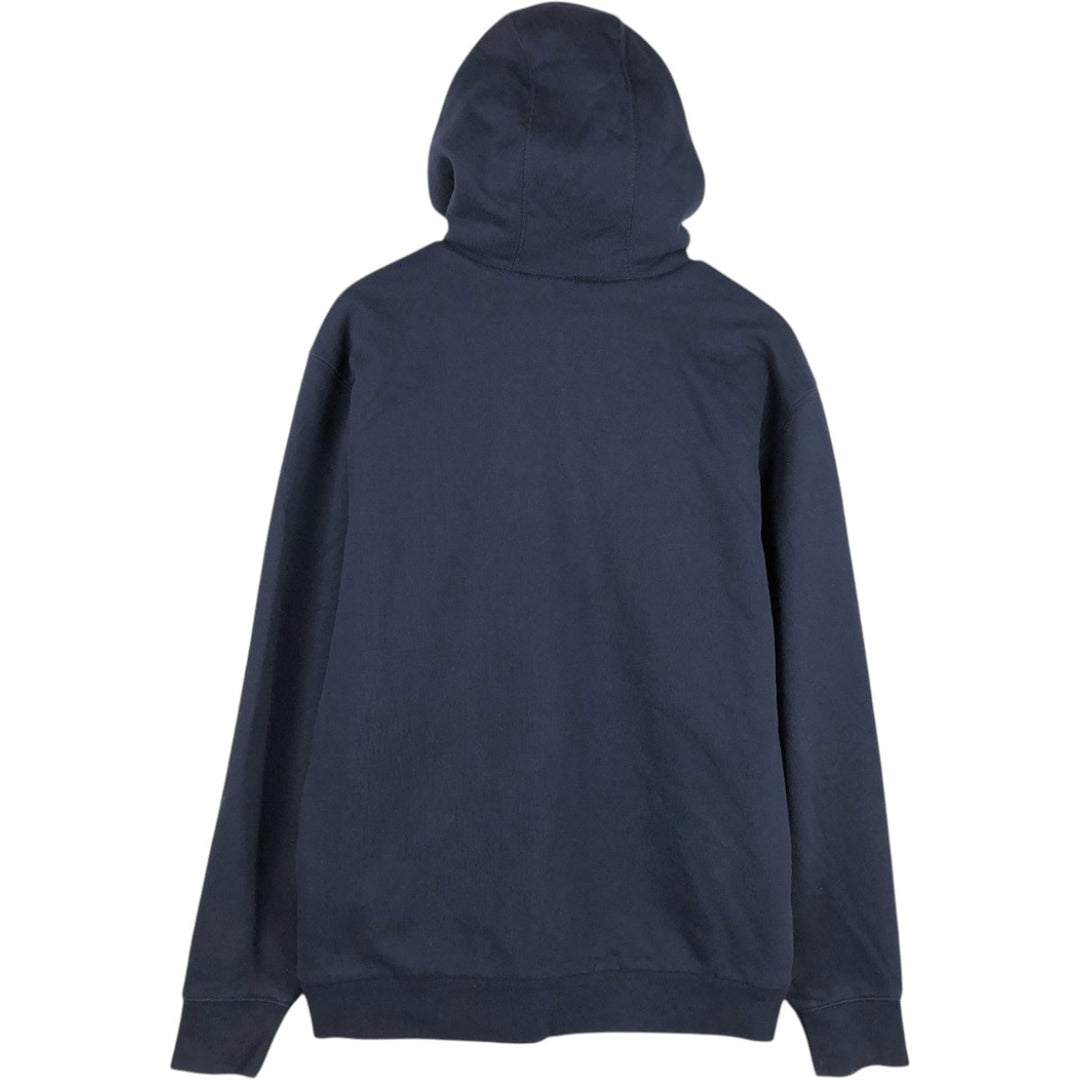 Carhartt Relaxed Fit Full-Zip Sweatshirt, Men's Size M cotton navy blue type Vintage Second Hand