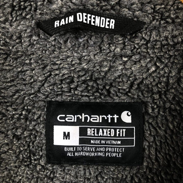 Carhartt Relaxed Fit Full-Zip Sweatshirt, Men's Size M cotton navy blue type Vintage Second Hand