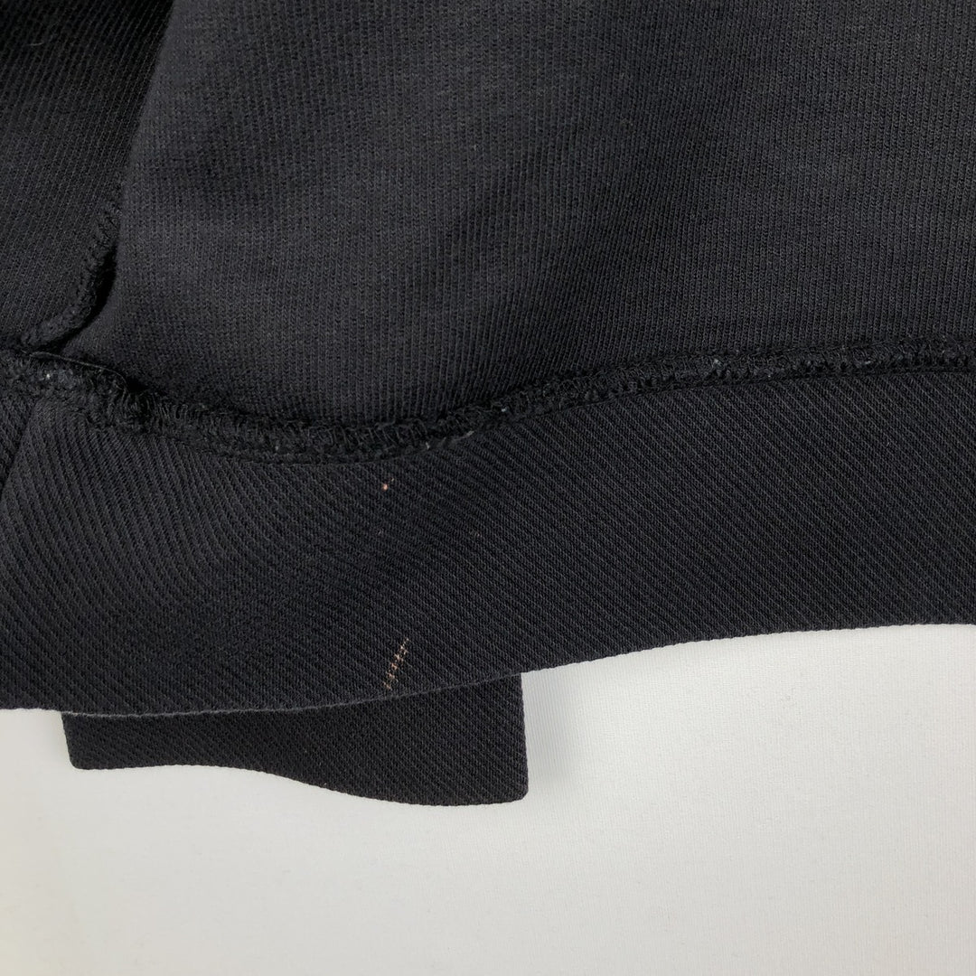 Calvin Klein full-zip sweatshirt, men's size L cotton black type Vintage Second Hand