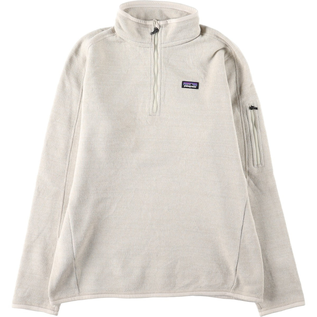Patagonia Better Sweater 1 polyester ivory Vintage Second Hand